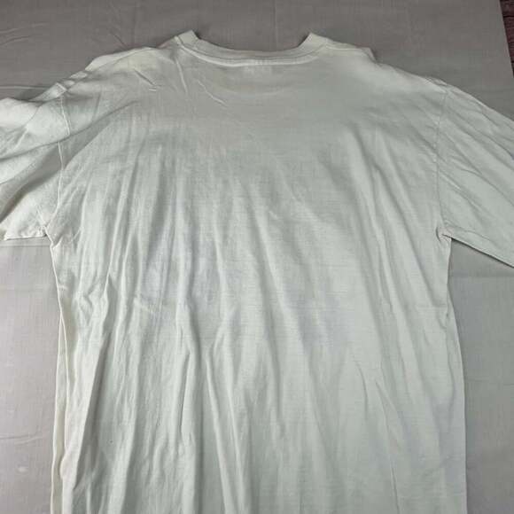 Panama Canal Men T-Shirt XL White Vintage Boxy Sabatini Tourist 90s - Picture 6 of 8